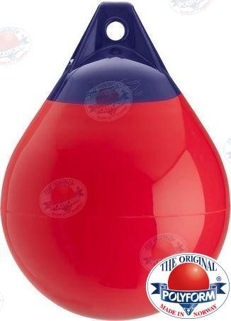 Recambios Marinos Buoy Fender 39X50  Red Scanb50R