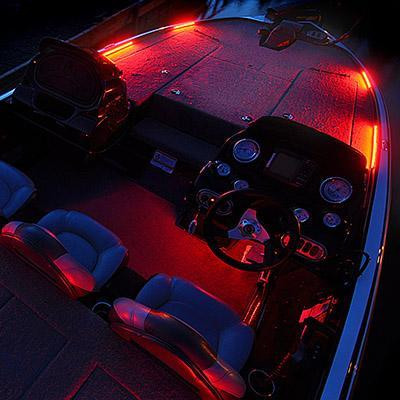 T.H. Marine Night Blaster Led Deck Kit Ledbw-106-R-Dp