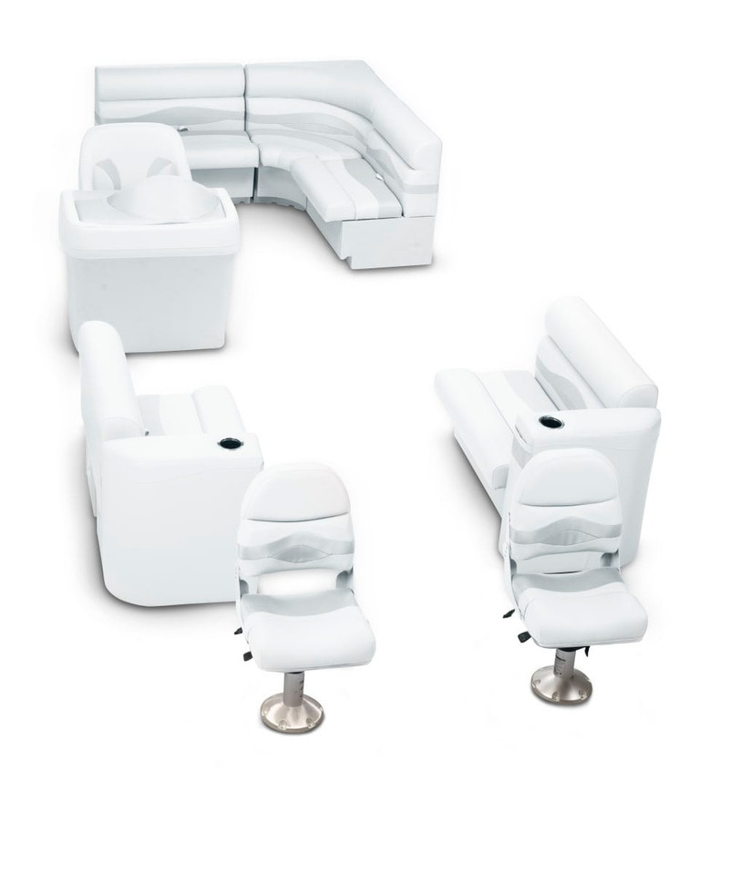 Lippert Components Inc Deluxe Toon Seating Kit- Wh 768544
