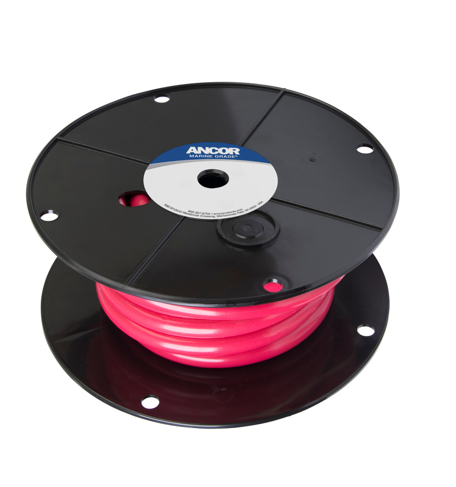 Marinco/Ancor Marine 50' 3/0 Red 118505