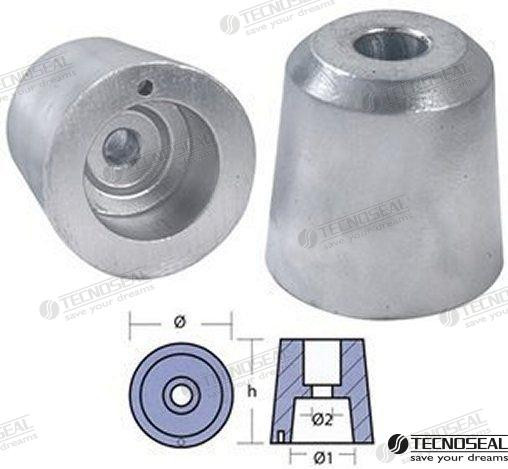 Recambios Marinos Anode Reggiani Shaft 55 Ten00467