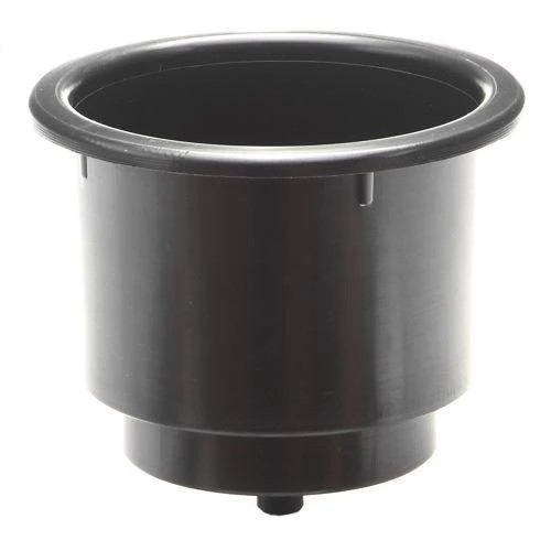 T.H. Marine Lg Cup Hldr-Blk Lch-1-Dp