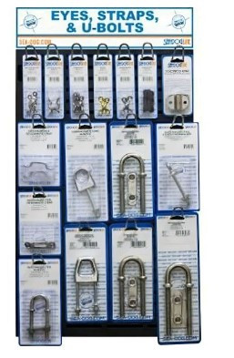 Sea-Dog Line Eyes_Straps & U-Bolts Dsply 916017