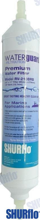 Recambios Marinos In Line Water Filter 1/2"Ftgs Shrv-210Brb-A