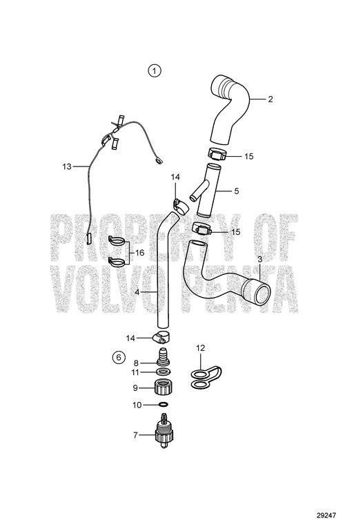 Volvo Penta Connector 22822246