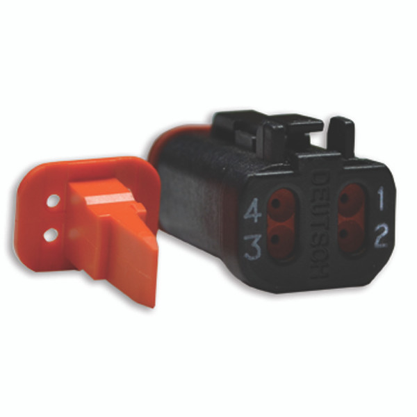 Cdi Electronics Omc Deutsch Plug 4-Pin (4) 923-6529
