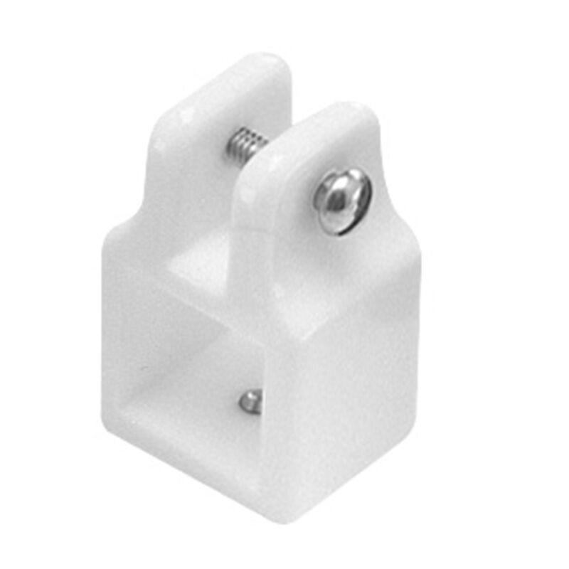 Lippert Components Inc 1" Square Jaw Slide-White 2020109069