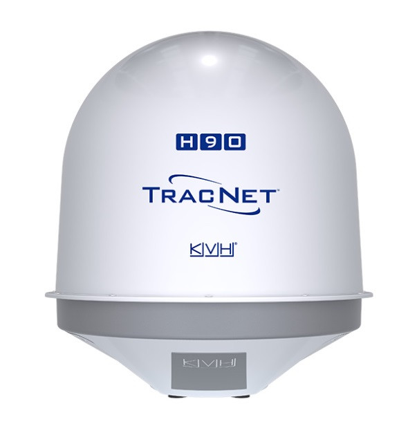 KVH TracNet H90 System with TracNet Hub