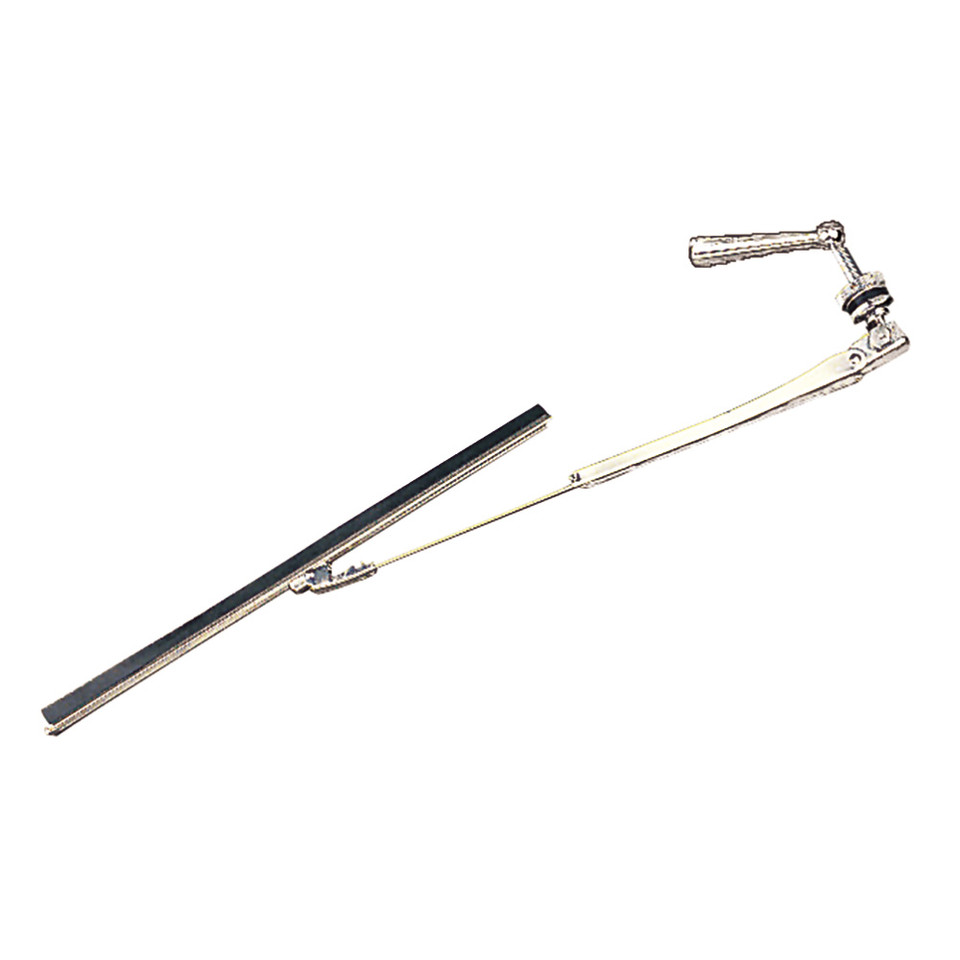 Sea-Dog Manual Windshield Wiper - Machined Brass Chrome Plated