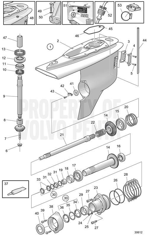 Volvo Penta Grease 23407763