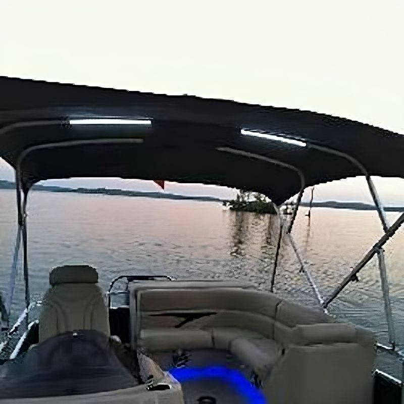 T.H. Marine Std Pontoon Awning Led Kit Ledbw-351-W-Dp