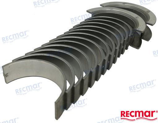 Recambios Marinos Kit Bearing Crankshaft Rec13008