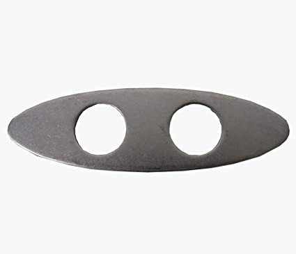 Attwood Marine 4.5" Neat Cleat Back. Pla 66529-1