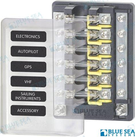 Recambios Marinos 3Ag Fuse Block System Bs5015