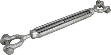 Sea-Dog Line Galv Jaw/Jaw Trnbkl 1/4X4 186100