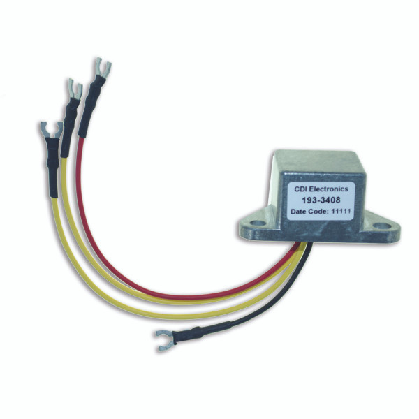 Cdi Electronics Rectifier/Regulator 3-Wire 193-3408