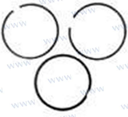 Recambios Marinos Piston Ring Set Rm861955