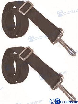 Recambios Marinos Bim Top Strap - Blk (Pr) Gs72280