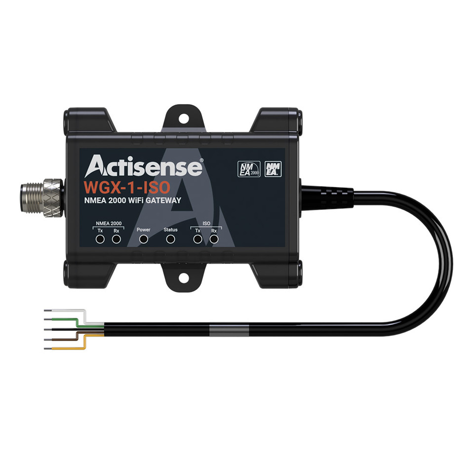 Actisense NMEA 0183 to NMEA2000 Gateway w/WiFi &amp; PC Interface - ISO Connection