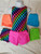 Matching Spandex Shorts in bright colors available