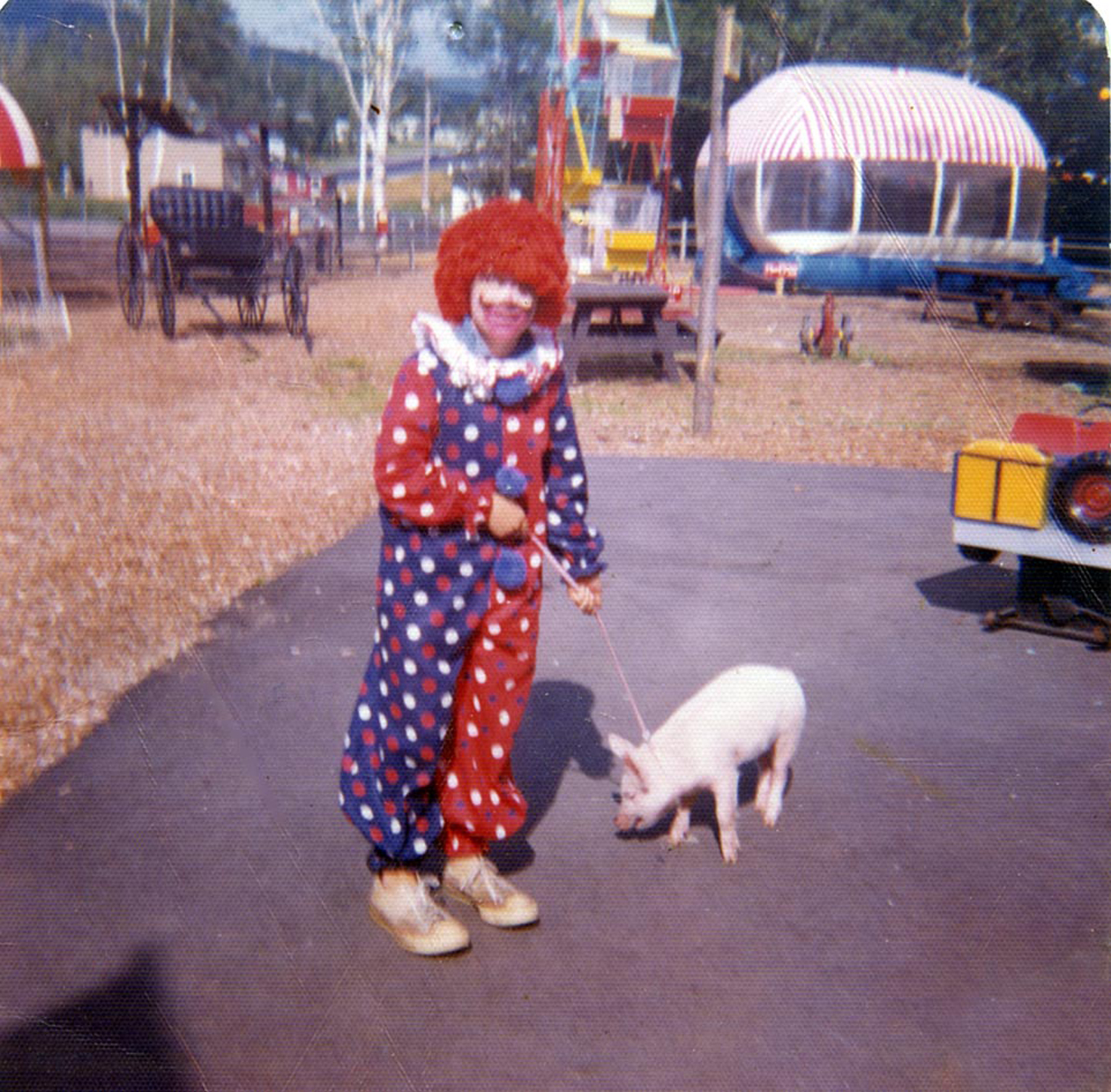 Veronica Francis as Child Clown