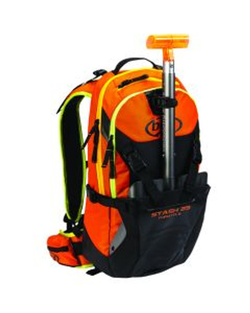 Backcountry Access’s low-volume 25-liter backpack designed with versatile carrying options specifically for high-performance sledding in an avalanche terrain.