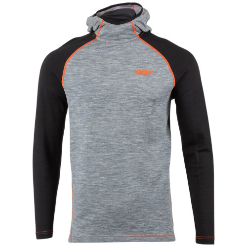 FZN Merino Hoodie - Heather Gray