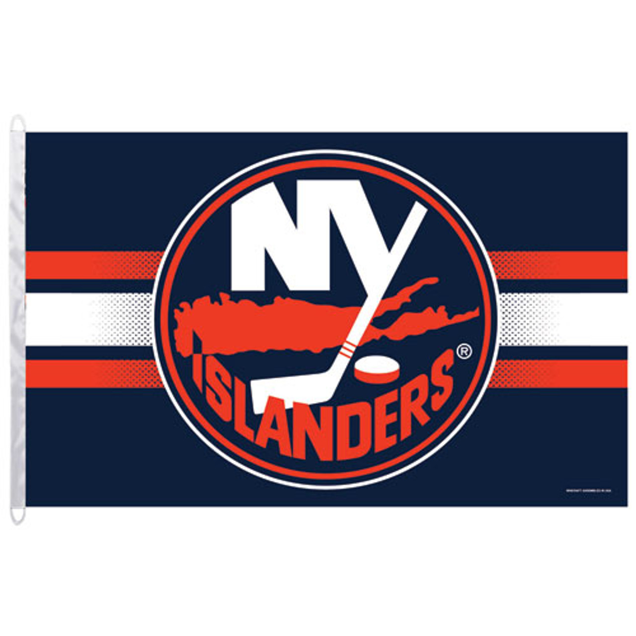 NHL New York Islanders Fisherman Logo Large Outdoor 3x5 Banner Flag