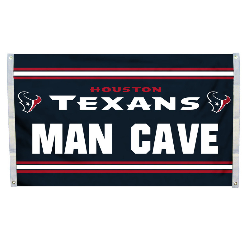 Stendardo Da Parete WinCraft Houston Texans: Bandiera Per Fan Cave 44x91 Cm Ufficiale NFL - 3