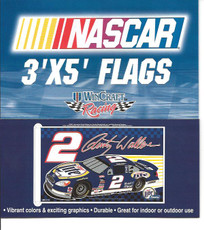 2 Rusty Wallace Flag 3x5