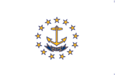 Rhode Island State Flag 3x5 Poly-Max