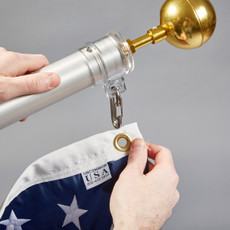 The Original Telescoping Flagpole 25 Foot