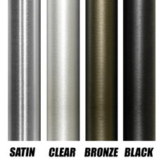 20'  Aluminum Commercial Flagpole - External Halyard