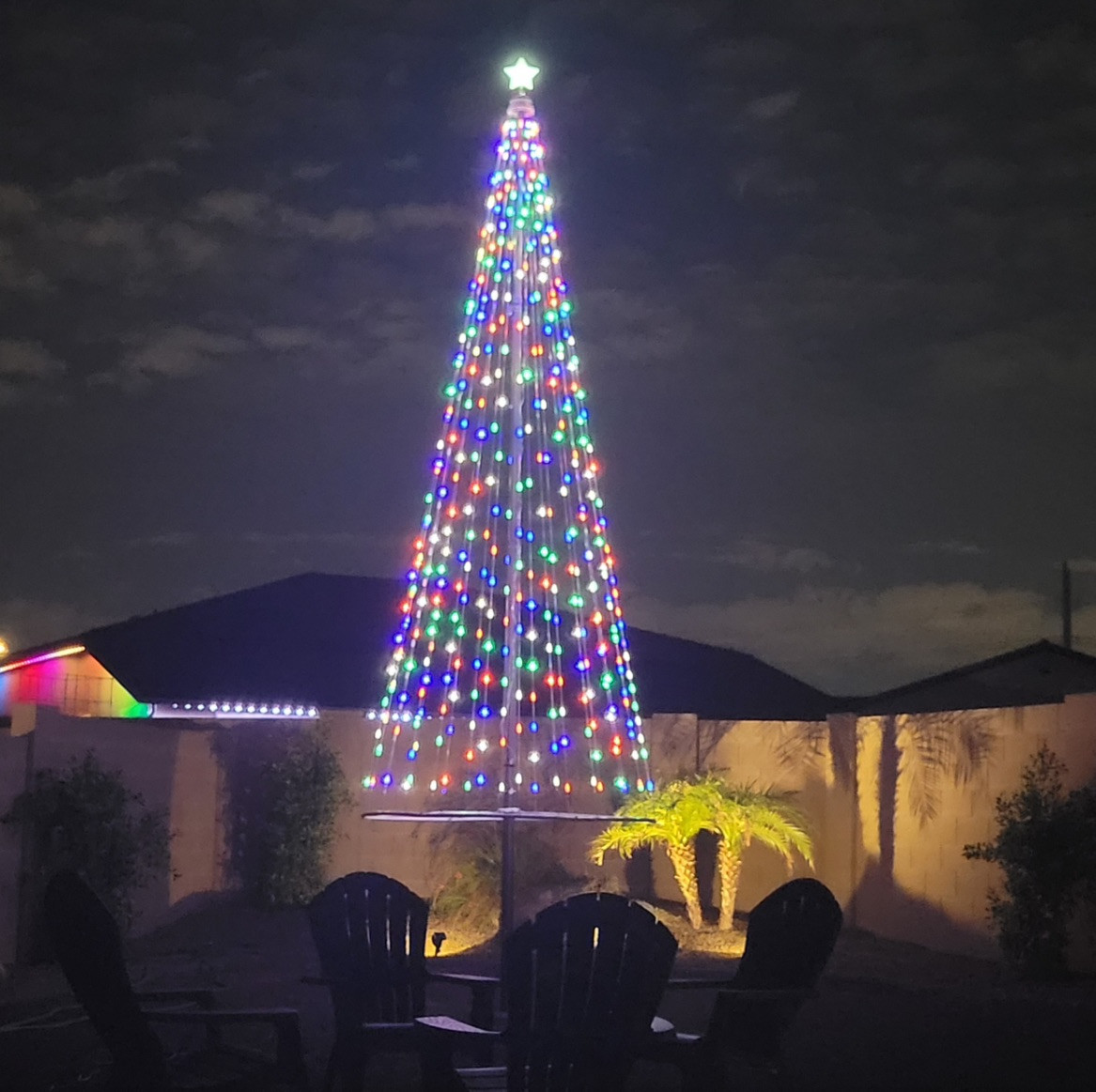 Flag Pole Christmas Tree Kit