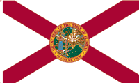 FlagSource Florida Nylon State Flag, Made in the USA, 4x6 FlagSource Florida Nylon State Flag, Made in the USA, 4x6