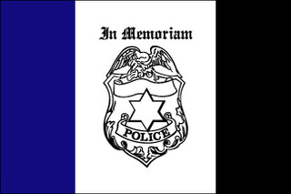 Police Mourning Flag