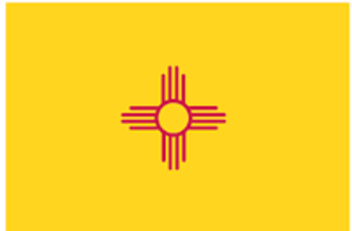 New Mexico State Flag 3x5 Poly-Max