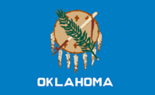 Oklahoma State Flag 4x6