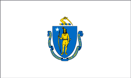 Massachusetts State Flag 3x5 Poly-Max