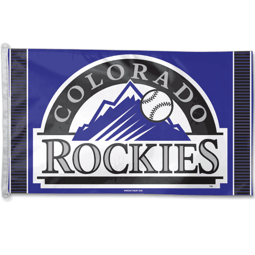 Colorado Rockies Flag 3x5