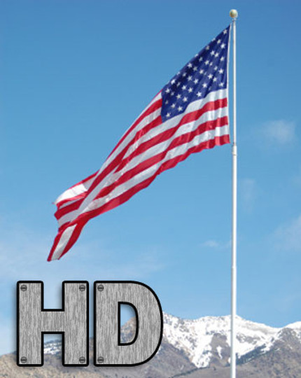 Telescoping Flagpole HD Heavy Duty 25 Foot