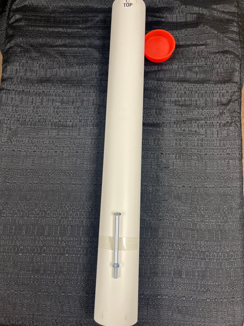 Heavy Duty  PVC Sleeve For 20 Foot HD Flagpole with a 3" Diameter- Only works with HD Pole