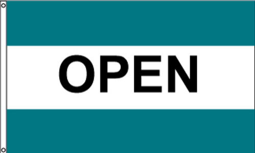 Open Flag (Teal/Teal)