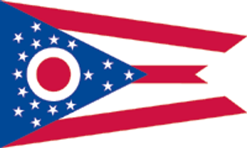 Ohio State Flag 3x5