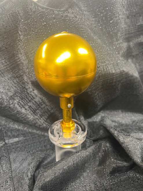 Gold Ball Ornament 3 Inch