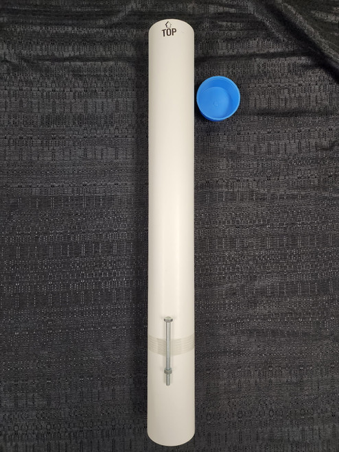 PVC Sleeve for 25 foot Original Flagpole with a 2.5" Diameter PVC Sleeve for 25 foot Original Flagpole with a 2.5" Diameter