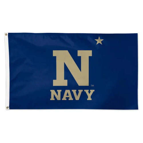 NAVY MIDSHIPMEN FLAG - DELUXE 3' X 5' NAVY MIDSHIPMEN FLAG - DELUXE 3' X 5'