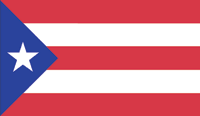 Pouter Rico Flag Puerto Rico Flag 3x5 - Uncommon USA