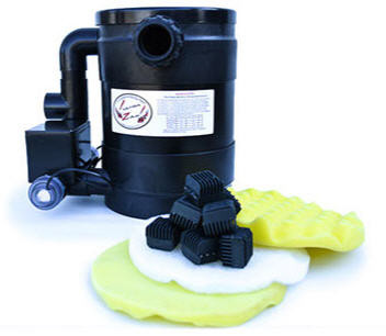 Combo 8Watt UV & 15l Gravity Filter ( for 1200l Pond/Tank, 15l/min