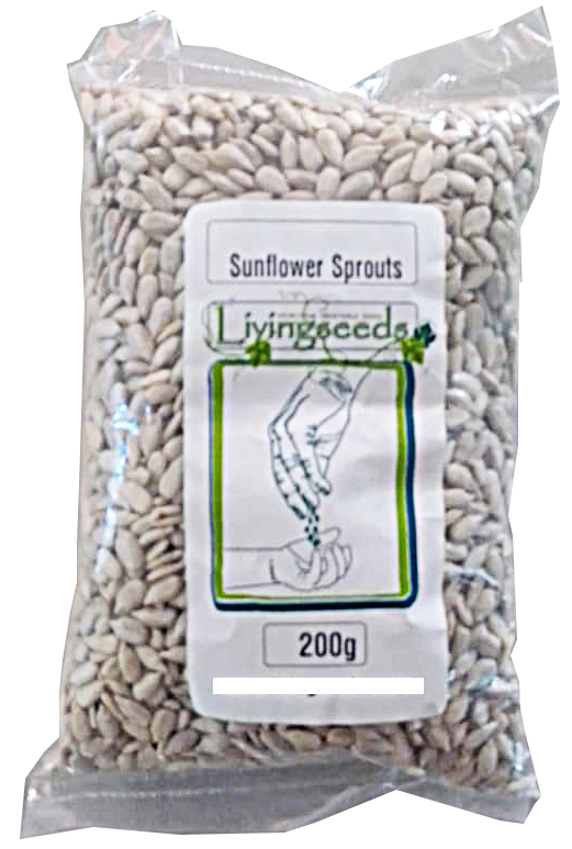 Hulled Sunflower Sprouting Seeds, sprouting seeds, microgreens, healthy